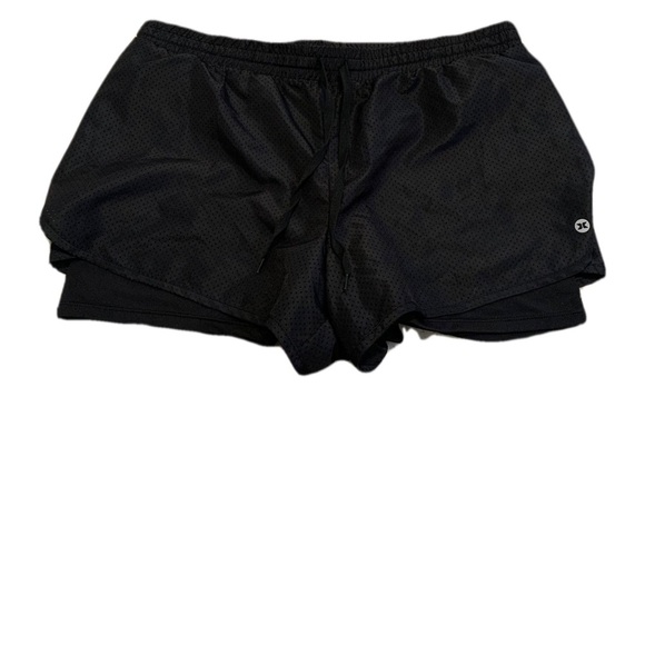 💜 RBX Black Athletic Running Shorts with Inner Liner - Size M - Picture 1 of 8